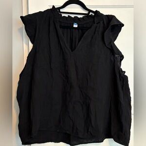 GAP Flutter Sleeve Relaxed Fit Shirt. Worn once.